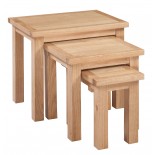 Moderna Oak Nest of Tables